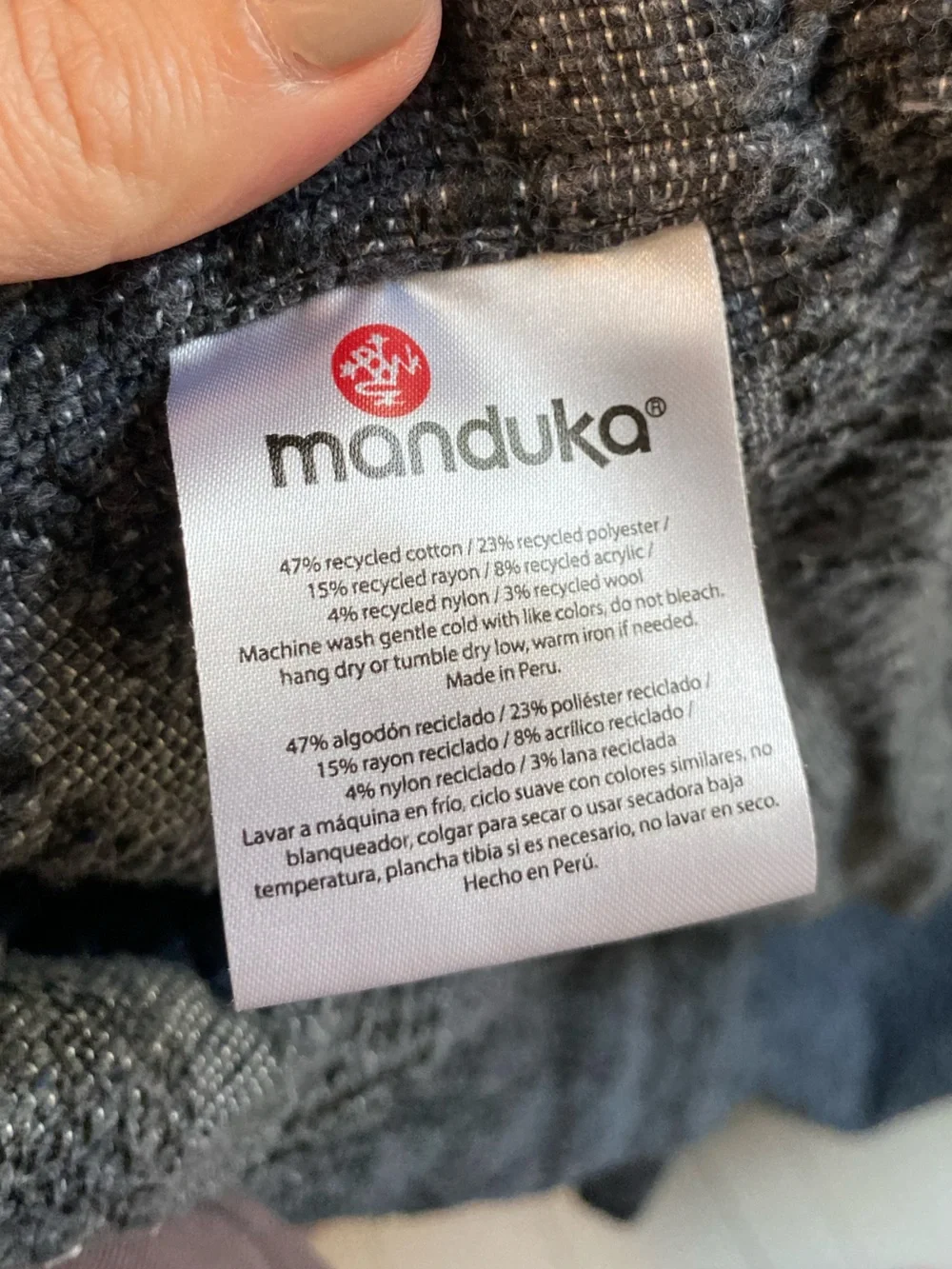 Manduka yoga blanket